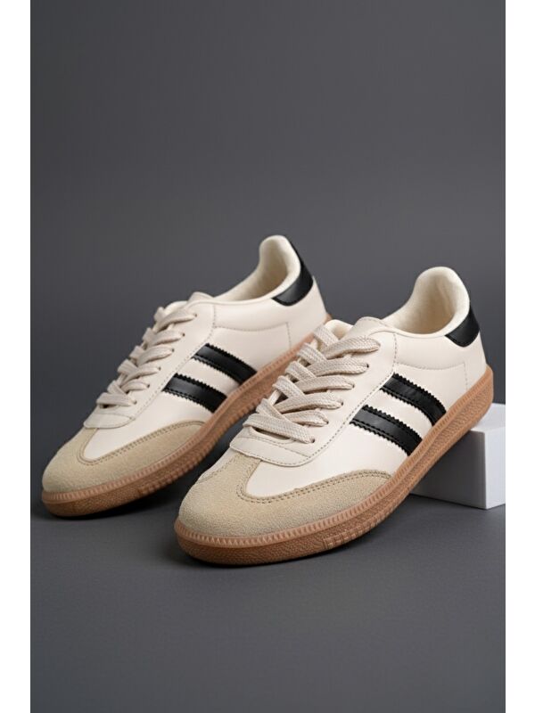 DORGO Kadın Günlük Bağcıklı Yürüyüş Koşu Sneaker Spor Ayakkabı - Görsel 6