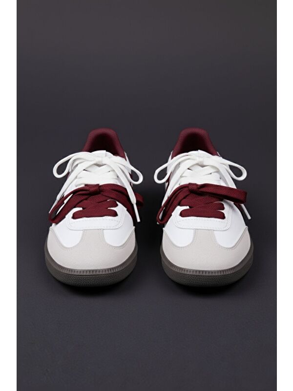 ETRO Çift Bağcıklı Günlük Kadın Sneaker Spor Ayakkabı - Görsel 3