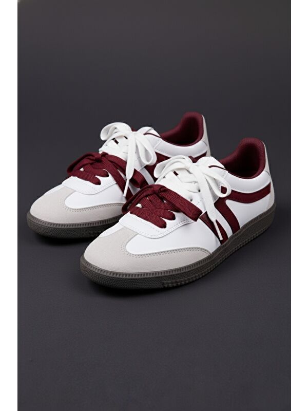 ETRO Çift Bağcıklı Günlük Kadın Sneaker Spor Ayakkabı - Görsel 7