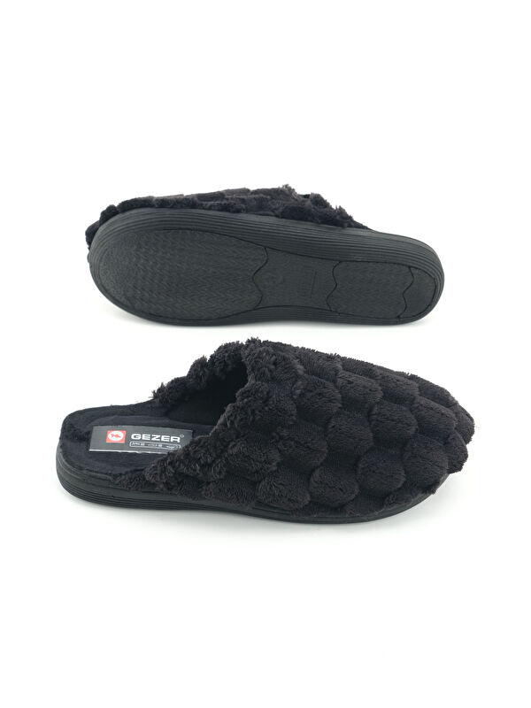 Gezer Lila Gezer Kışlık Rahat Kadın Taban Ev Bahçe Terlik