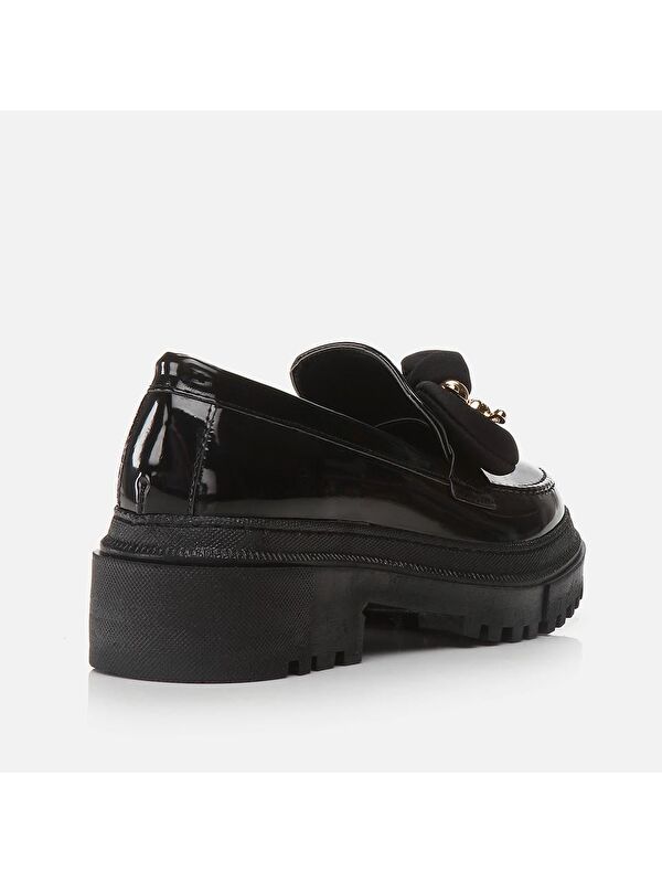 Siyah Kadın Loafer - 01Ayy282140a - Görsel 4