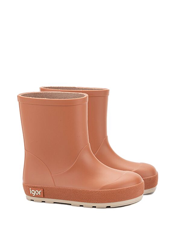 W10294 YOGI DK Kiremit Kız Çocuk Yağmur Çizmesi - Görsel 2