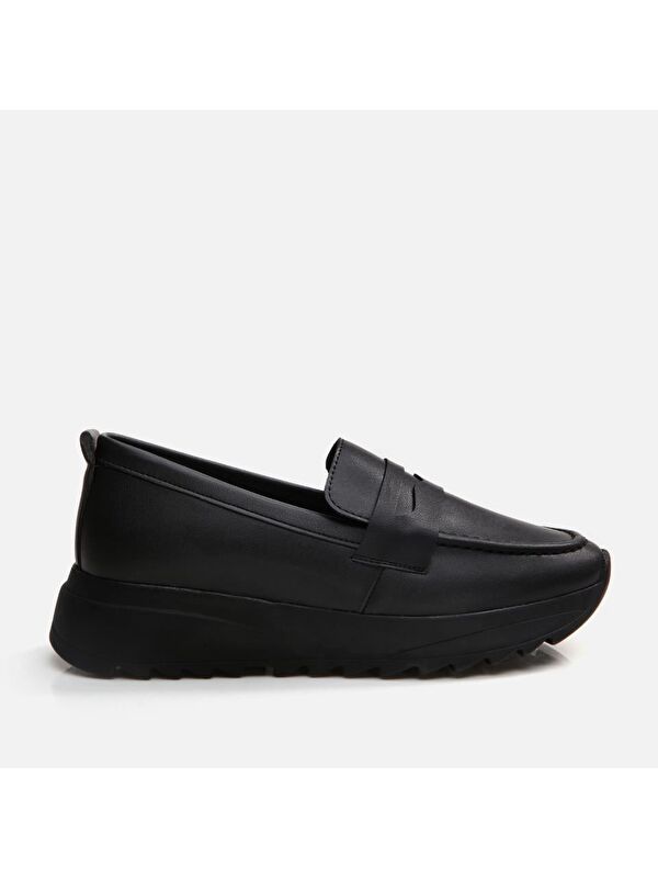 Siyah Kadın Loafer - 01Ayy294750a - Görsel 2