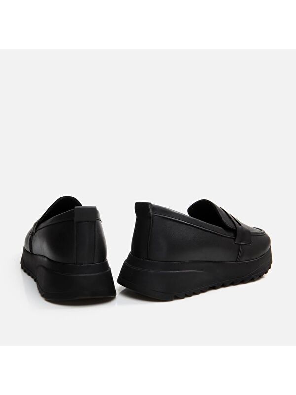 Siyah Kadın Loafer - 01Ayy294750a - Görsel 4