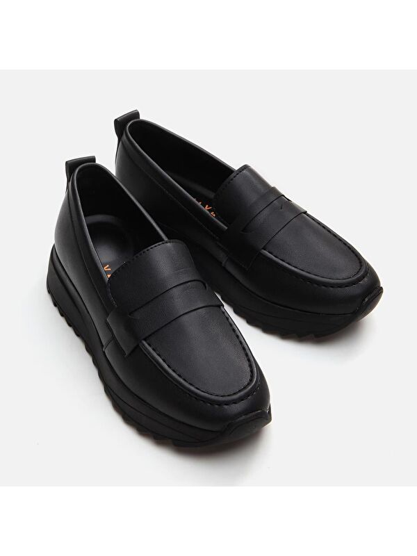 Siyah Kadın Loafer - 01Ayy294750a - Görsel 6