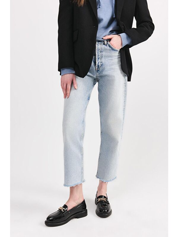 Siyah Kadın Loafer - 01Ayy294800a - Görsel 3