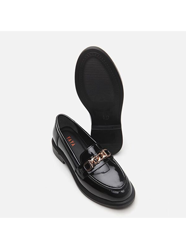Siyah Kadın Loafer - 01Ayy294800a - Görsel 6