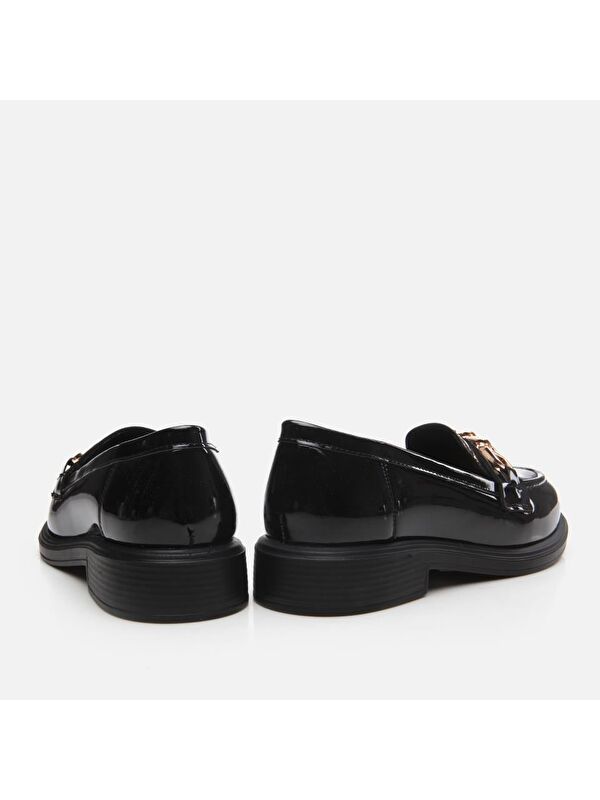 Siyah Kadın Loafer - 01Ayy294800a - Görsel 7