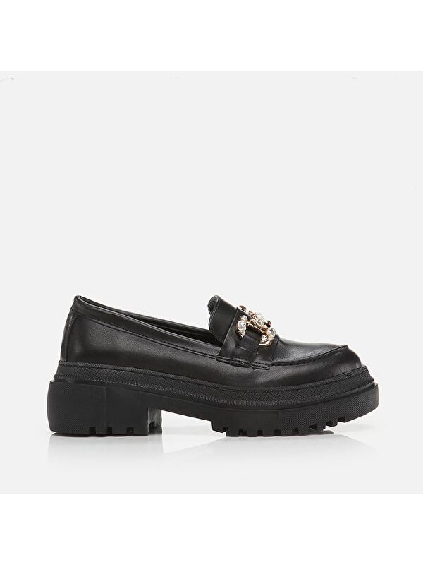 Siyah Kadın Loafer - 01Ayy282130a - Görsel 2