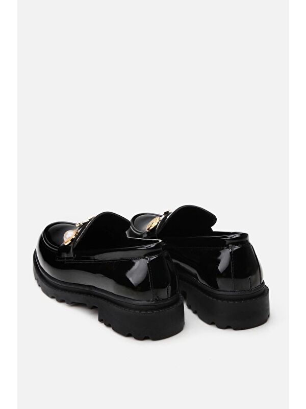 Siyah Kadın Loafer - 01Ayy301550a - Görsel 7