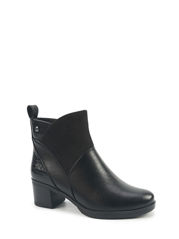 165076.Z5PR Siyah Kadın Topuklu Bot - Görsel 3
