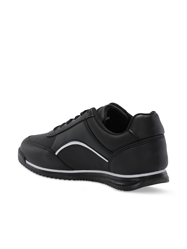 MELBURN I Erkek Günlük Ayakkabı Siyah / Beyaz - Görsel 4