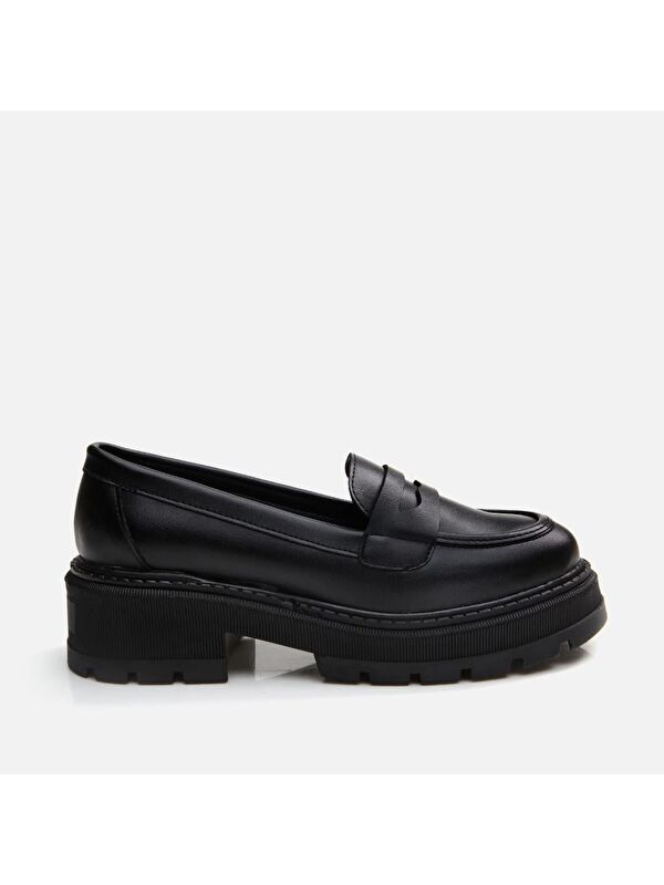 Siyah Kadın Loafer - 01Ayy294820a - Görsel 2