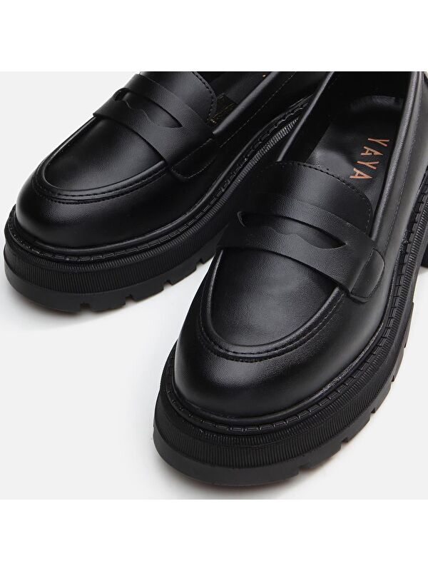 Siyah Kadın Loafer - 01Ayy294820a - Görsel 7