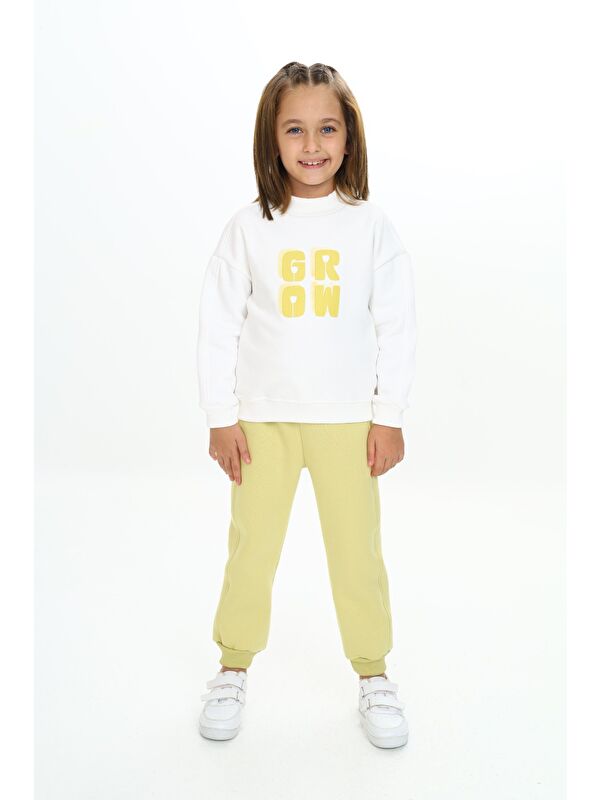 Toontoykids Kız Çocuk Baskılı Eşofman Takım