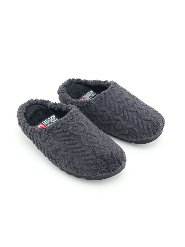 Kadın Kışlık Esnek Rahat Taban Ev Bahçe Gondol Terlik - Görsel 4