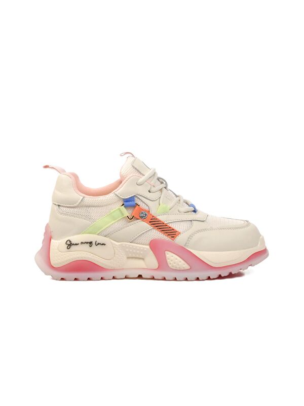 Pembe Kadın Sneaker 24Y425 - Görsel 2