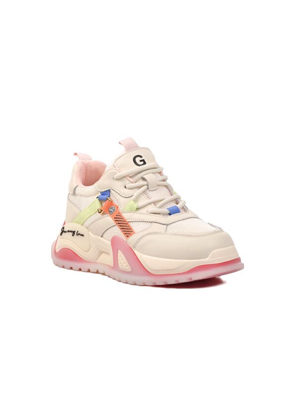 Pembe Kadın Sneaker 24Y425 - Görsel 4