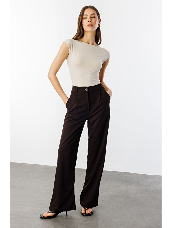 Genius Store Kadın Oversize Palazzo Pantolon PANTOLON-001