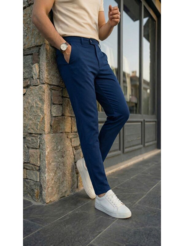 Jane's Erkek Slim Fit Dilli Kumaş Pantolon