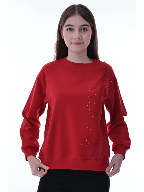 Myhanne Taş Detaylı Kız Çocuk Sweat 2011