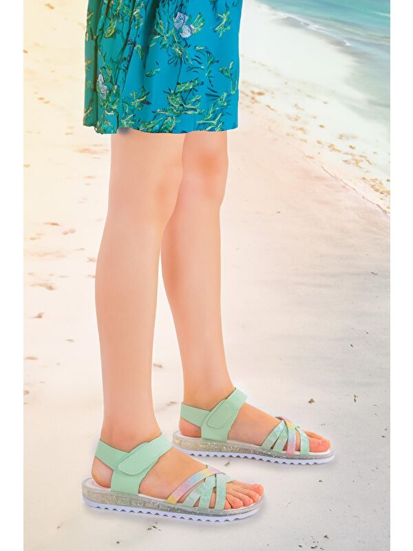 Kız Çocuk Sandalet Arz 2346 - Görsel 4