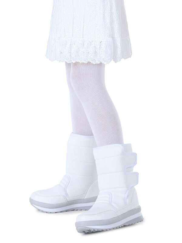 Riko Cırtlı Termo Taban Kız Çocuk Kar Botu - Görsel 4