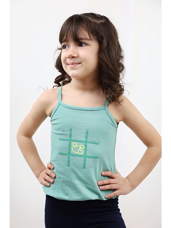 Toontoykids Kız Bebek Baskılı Atlet