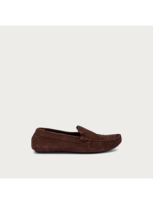 Frau Erkek Kahverengi Loafer Ayakkabı 12B0 SUEDE