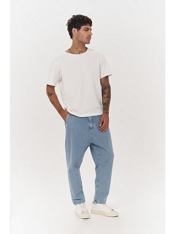 Mai Collection Tanner Buz Mavi Erkek Jean Pantolon