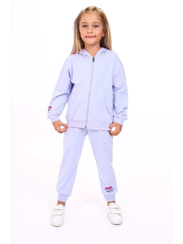 Toontoykids Kız Çocuk Baskılı Eşofman Takım