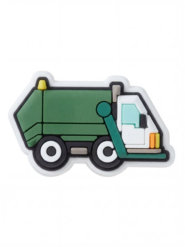 Crocs Garbage Truck Yeşil Jibbitz