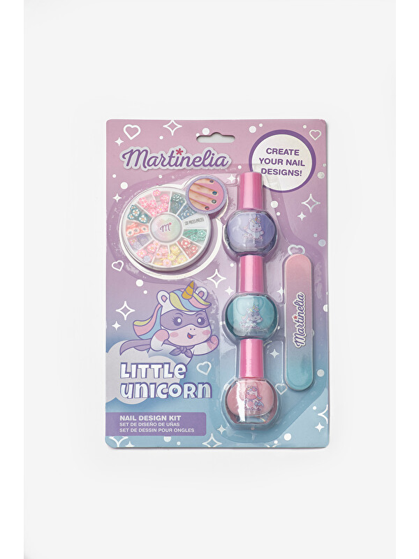 Le Mabelle Çok Renkli Little Kız Çocuk Tırnak Seti