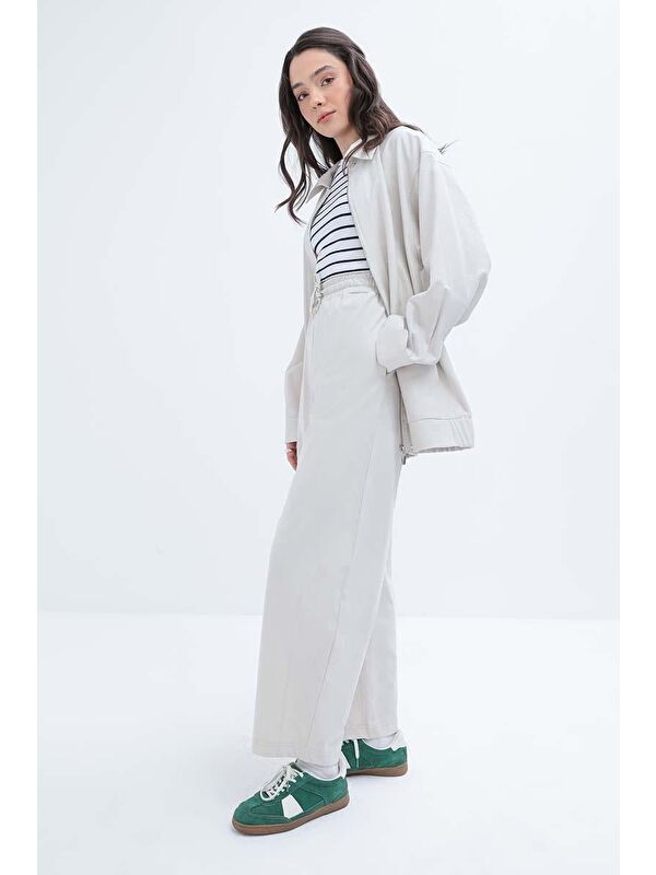 ALLDAY Taş-Beli Lastikli Slouchy Pantolon