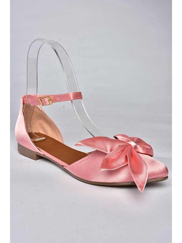 Fox Shoes P7265911 Pudra Kadın Babet