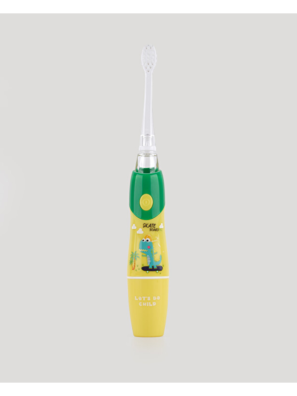 Let's Be Child Sevimli Dinozor Pilli Işıklı Diş Fırçası