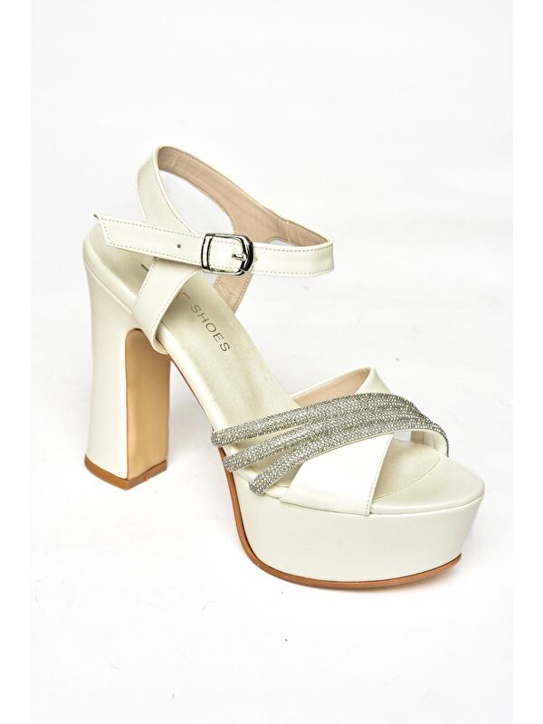 P2460575 Sedef Kadın Topuklu Ayakkabı - Görsel 3