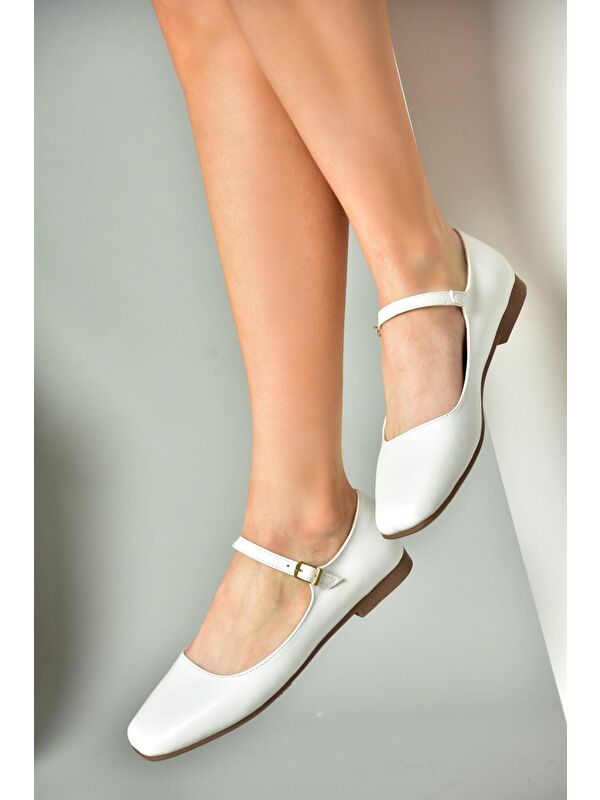 Fox Shoes Siyah Fox Shoes Babet S7262525 Kadın