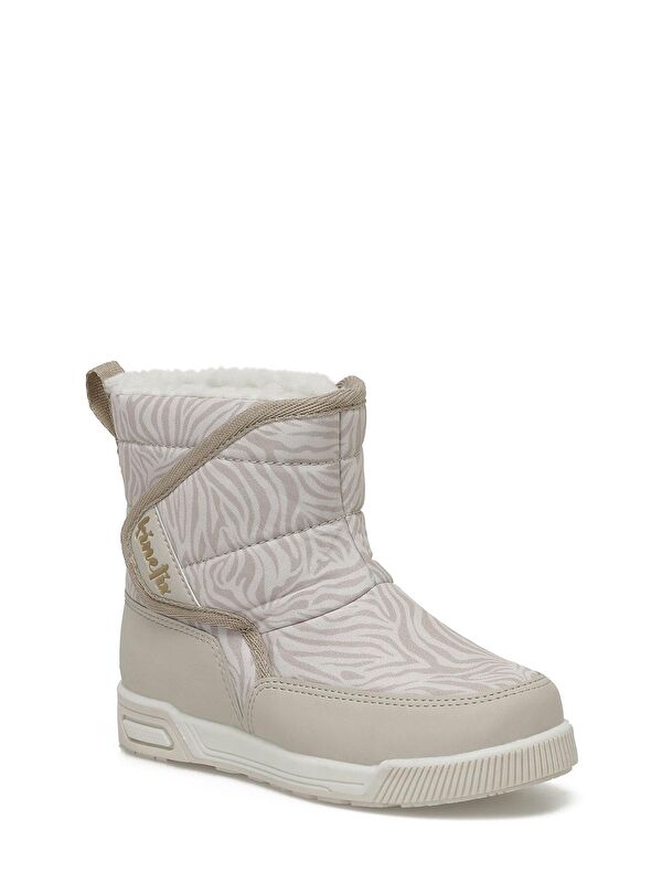 NILA 3PR Bej Kız Çocuk Kar Botu - Görsel 3