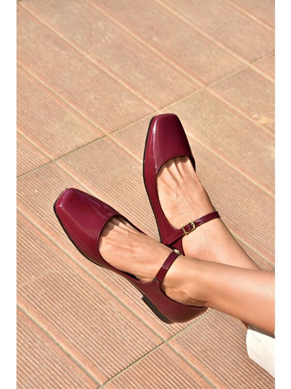 Fox Shoes Siyah Fox Shoes Babet S7262525 Kadın