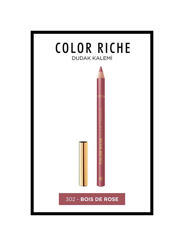 L'Oreal Paris L'Oréal Paris Color Riche Dudak Kalemi - 302 Bois de Rose