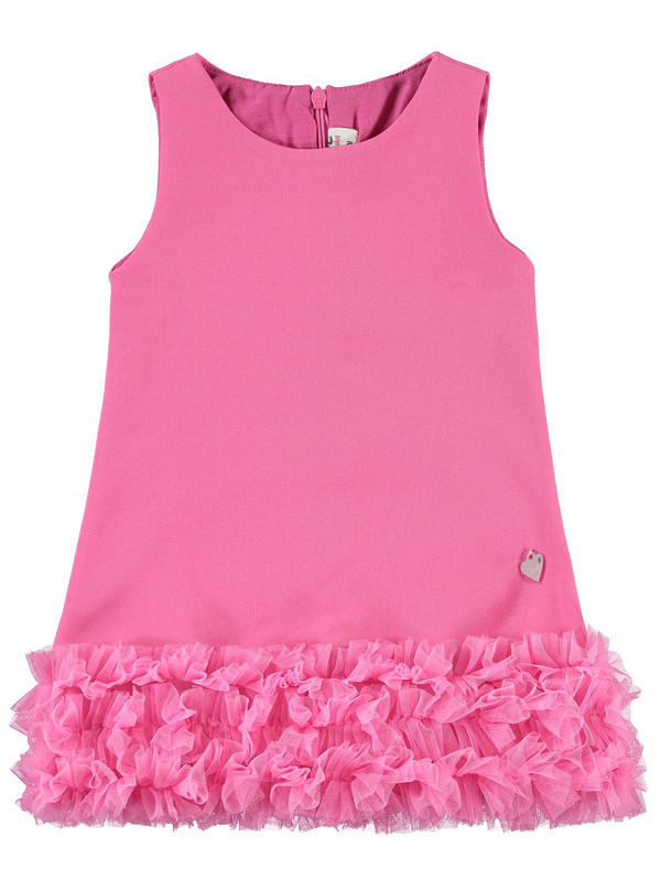 Civil Baby Kız Bebek Elbise 6-18 Ay Fuşya