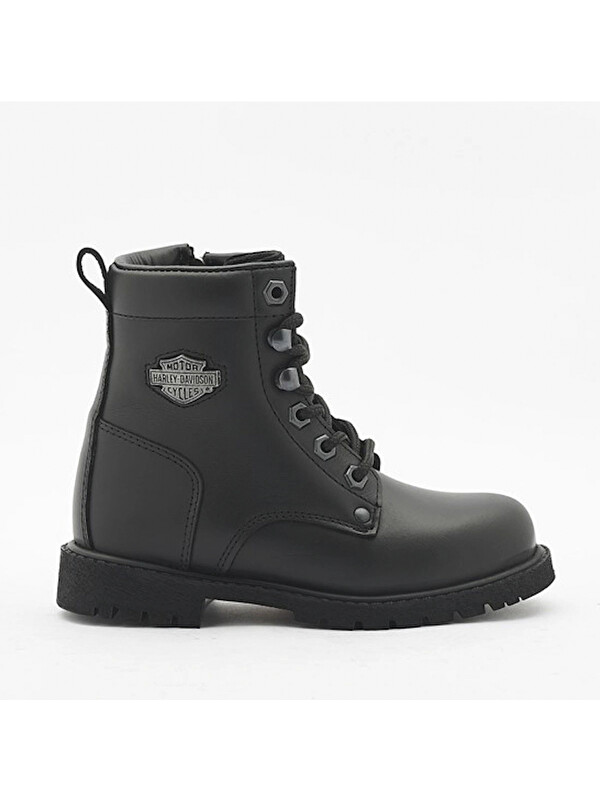 Harley Davidson Kız Çocuk Bot 025F100494 JIMMY BLACK // NUBUK