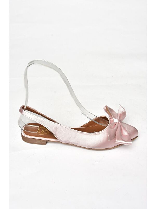 Fox Shoes S7269212 Pudra Kadın Babet