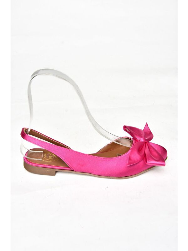 Fox Shoes S7269212 Fuşya Kadın Babet