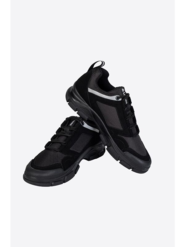 Yuvarlak Burunlu Bağcıklı Erkek Trekking Bot - Görsel 6