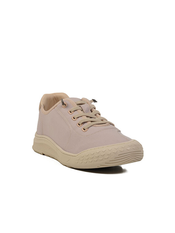 Bej Memory Foam Tekstil Erkek Spor Ayakkabı Drive M - Görsel 4