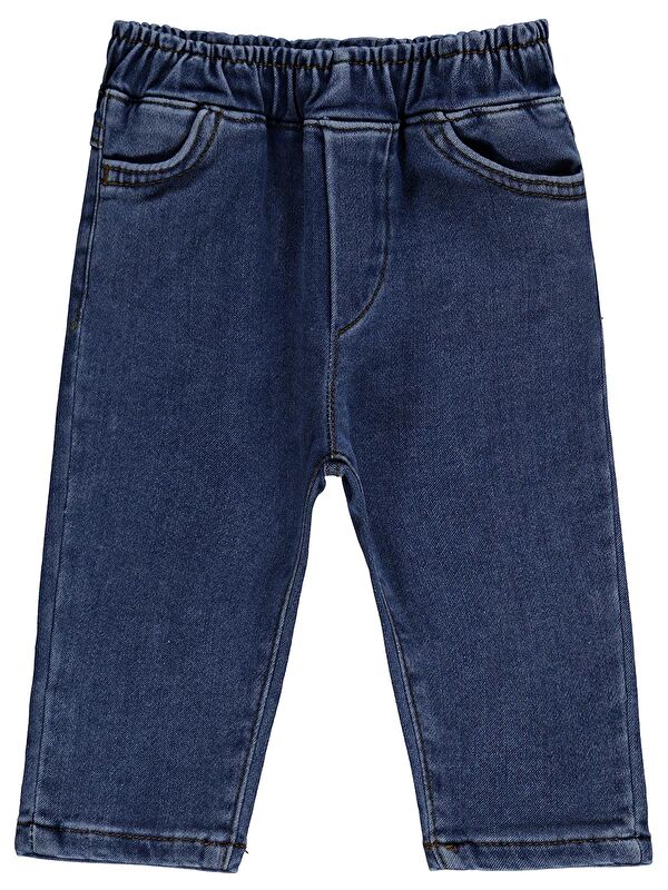 Civil Baby Basic 6-18 Ay Pantolon - Mavi 12-18 Ay