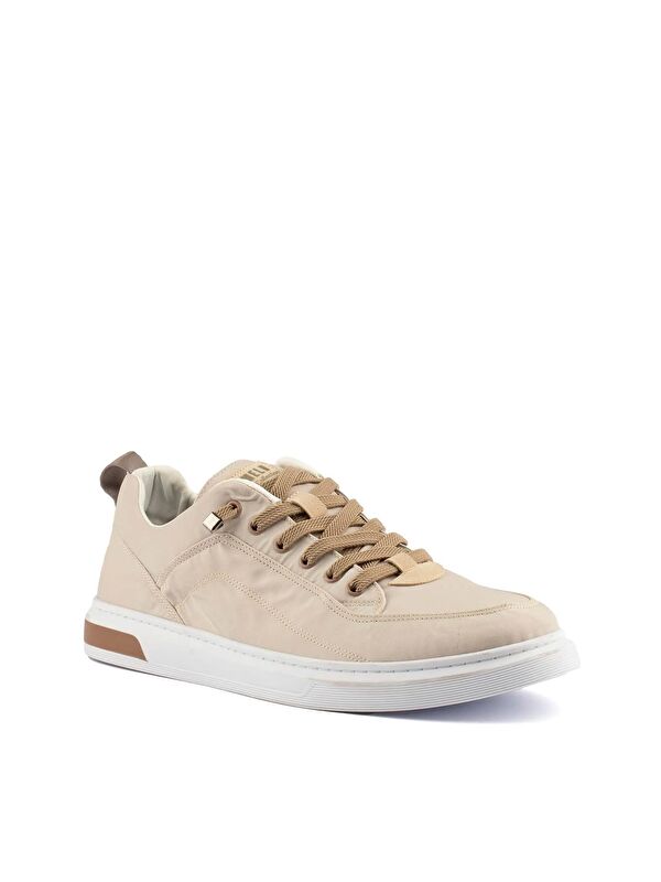 Bej Hafif Esnek Tekstil Erkek Sneaker Vulgar M - Görsel 3