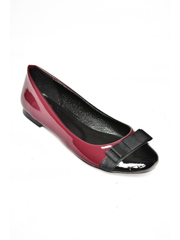 Fox Shoes Bordo Fox Shoes Babet S7260195 Kadın